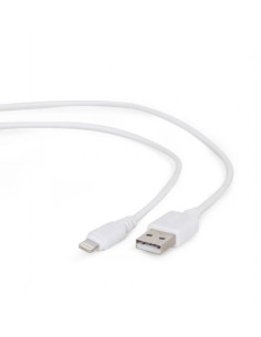 CABLE LIGHTNING TO USB2 1M/CC-USB2-AMLM-W-1M GEMBIRD