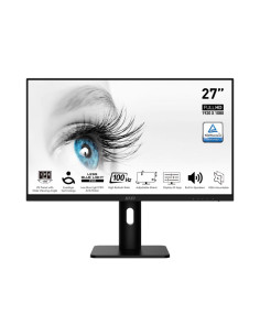 LCD Monitor, MSI, PRO MP273AP, 27", Panel IPS, 1920x1080, 16:9, 100Hz, Matte, 4 ms, Speakers, Swivel, Pivot, Height adjustable,