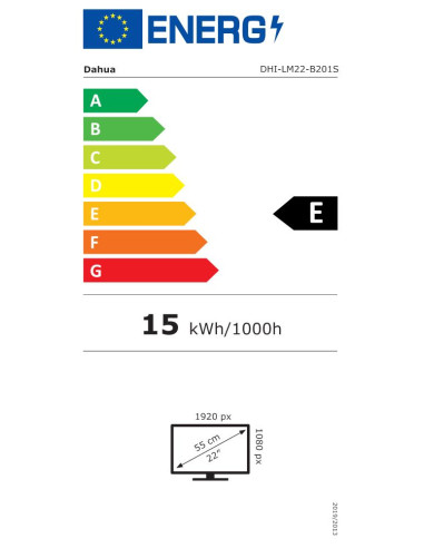 LCD Monitor, DAHUA, DHI-LM22-B201S, 21.45", Business, Panel IPS, 1920x1080, 16:9, 75Hz, 5 ms, Speakers, Colour Black, LM22-B201