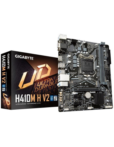 Mainboard, GIGABYTE, Intel H470 Express, LGA1200, Micro-ATX, Memory DDR4, Memory slots 2, 2xPCI-Express 3.0 1x, 1xPCI-Express 3