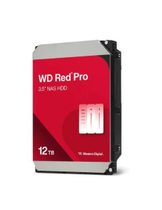 HDD, WESTERN DIGITAL, Red Pro, 12TB, SATA, 512 MB, 7200 rpm, 3,5", WD122KFBX