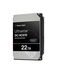 HDD, WESTERN DIGITAL ULTRASTAR, Ultrastar DC HC570, 22TB, SATA, 512 MB, 7200 rpm, 3,5", 0F48155