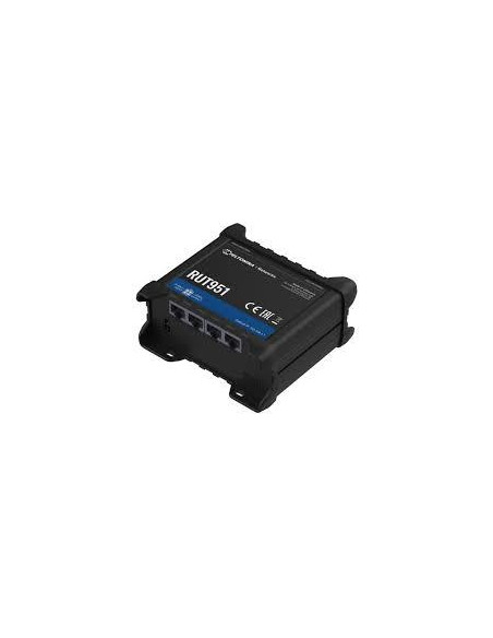 Wireless Router, TELTONIKA, Wireless Router, 3x10/100M, LAN WAN ports 1, RUT951
