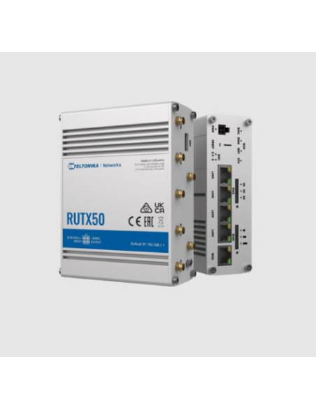Wireless Router, TELTONIKA, RUTX50000000, RUTX50