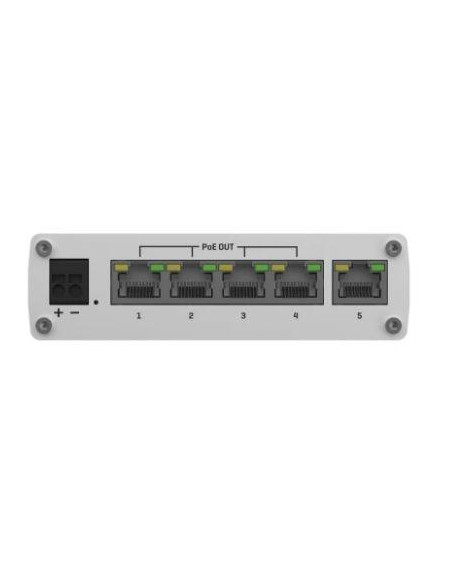 Switch, TELTONIKA, TSW101000000, PoE ports 4, 60 Watts, TSW101