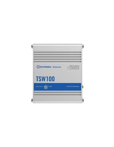 Switch, TELTONIKA, TSW100000000, PoE+ ports 4, 120 Watts, TSW100