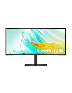 LCD Monitor, SAMSUNG, S65UC, 34", Curved/21 : 9, Panel VA, 3440x1440, 21:9, 100Hz, 5 ms, Speakers, Tilt, Colour Black, LS34C652