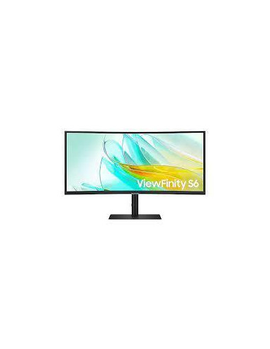 LCD Monitor, SAMSUNG, S65UC, 34", Curved/21 : 9, Panel VA, 3440x1440, 21:9, 100Hz, 5 ms, Speakers, Tilt, Colour Black, LS34C652