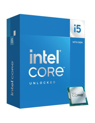 CPU, INTEL, Desktop, Core i5, i5-14400, Raptor Lake, 2500 MHz, Cores 10, 20MB, Socket LGA1700, 65 Watts, GPU UHD 730, BOX, BX80