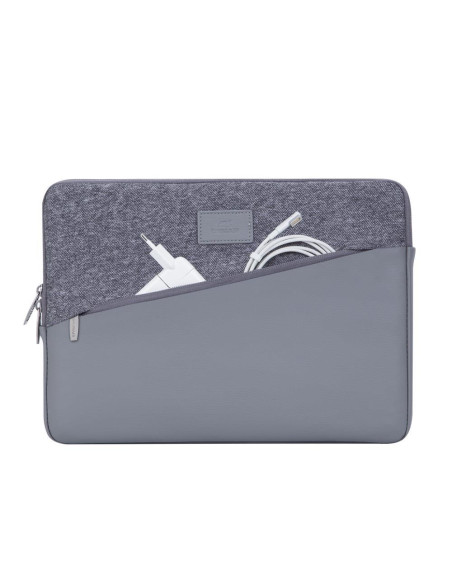 NB SLEEVE EGMONT 13.3"/7903 GREY RIVACASE