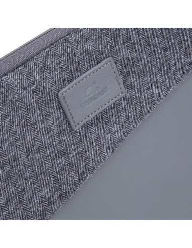 NB SLEEVE EGMONT 13.3"/7903 GREY RIVACASE