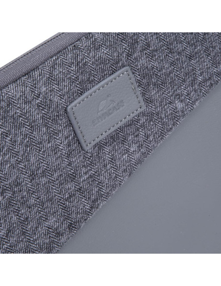 NB SLEEVE EGMONT 13.3"/7903 GREY RIVACASE