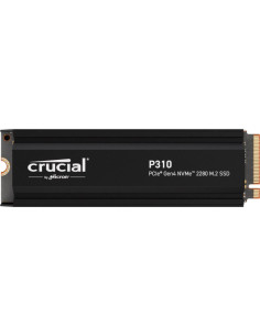 SSD, CRUCIAL, P310, 2TB, M.2, PCIe Gen4, NVMe, 3D NAND, Write speed 6000 MBytes/sec, Read speed 7100 MBytes/sec, TBW 440 TB, CT