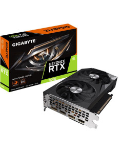 Graphics Card, GIGABYTE, NVIDIA GeForce RTX 3060, 12 GB, GDDR6, 192 bit, PCIE 4.0 16x, Memory 15000 MHz, GPU 1792 MHz, 2xHDMI, 