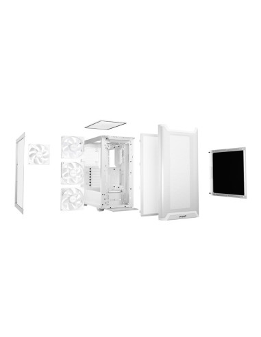 Case, BE QUIET, PURE BASE 501 LX, MidiTower, Case product features Transparent panel, Not included, ATX, MicroATX, MiniITX, Col