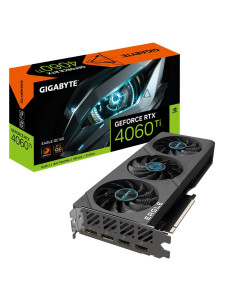 Graphics Card, GIGABYTE, NVIDIA GeForce RTX 4060 Ti, 8 GB, GDDR6, 128 bit, PCIE 4.0 16x, 2xHDMI, 2xDisplayPort, GV-N406TEAGLEOC