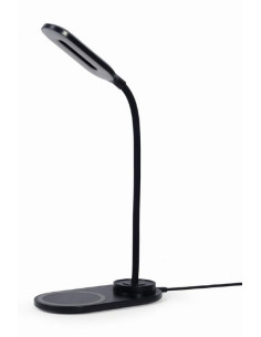 MOBILE CHARGER WRL DESK LAMP/BLACK TA-WPC10-LED-01 GEMBIRD