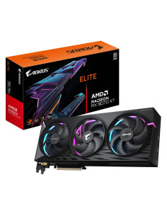 Graphics Card, GIGABYTE, AMD Radeon RX 9070 XT, 16 GB, GDDR6, 256 bit, PCIE 5.0 16x, Triple slot Heatpipe, 2xHDMI, 2xDisplayPor