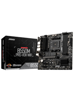 Mainboard, MSI, AMD B550, SAM4, MicroATX, 2xPCI-Express 3.0 1x, 2xM.2, 1xPCI-Express 4.0 16x, Memory DDR4, Memory slots 4, 1x15