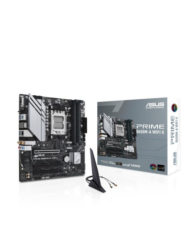 Mainboard, ASUS, AMD B650, Micro-ATX, Memory DDR5, Memory slots 4, 3xPCI-Express 4.0 16x, 2xM.2, 1x15pin D-sub, 1xHDMI, 1xDispl