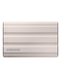 External SSD, SAMSUNG, T7, 2TB, USB 3.2, Write speed 1000 MBytes/sec, Read speed 1050 MBytes/sec, MU-PE2T0K/EU