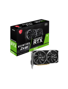 Graphics Card, MSI, NVIDIA GeForce RTX 3050, 8 GB, GDDR6, 128 bit, PCIE 4.0 8x, Dual Slot Fansink, 1xDVI-D, 1xHDMI, 1xDisplayPo