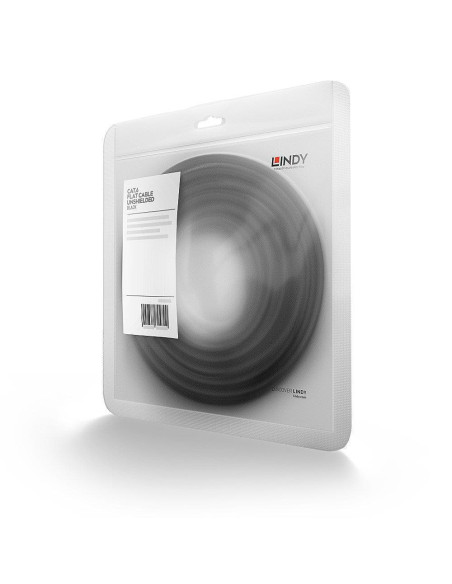 CABLE CAT6 U/UTP 5M/BLACK 47524 LINDY