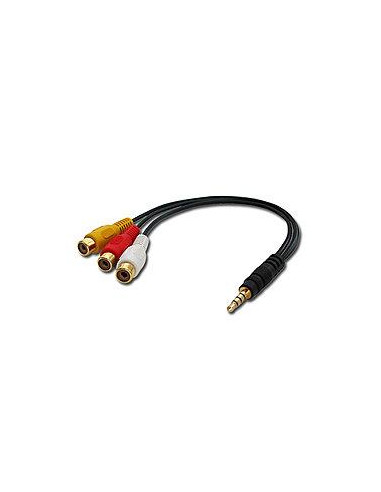 ADAPTER 3.5MM TO 3XPHONO F/35539 LINDY