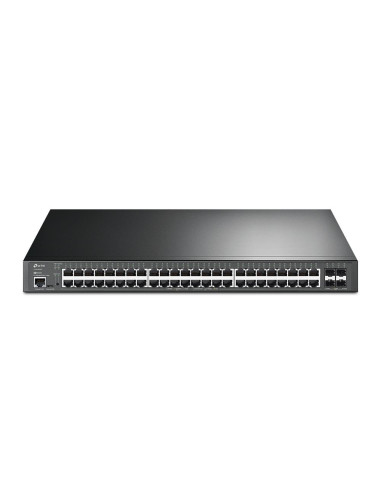 Switch, TP-LINK, Omada, TL-SG3452XP, Type L2+, Rack, 48x10Base-T / 100Base-TX / 1000Base-T, 4xSFP+, 1, 1, PoE+ ports 48, 500 Wa