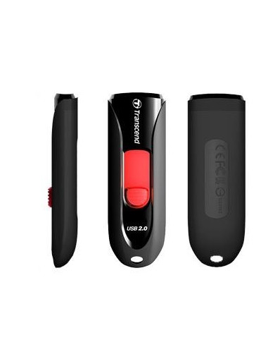 MEMORY DRIVE FLASH USB2 64GB/590 TS64GJF590K TRANSCEND