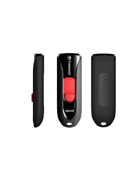 MEMORY DRIVE FLASH USB2 64GB/590 TS64GJF590K TRANSCEND