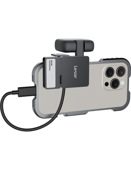 External SSD, LEXAR, SL400 with Hub, 1TB, Write speed 1000 MBytes/sec, Read speed 1050 MBytes/sec, LSL400S001T-RNBNG External SSD, LEXAR, SL400 with Hub, 1TB, Write speed 1000 MBytes/sec, Read speed 1050 MBytes/sec, LSL400S001T-RNBNG