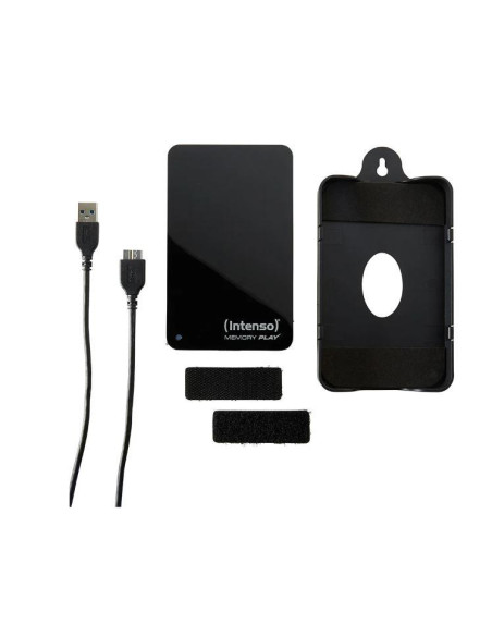 External HDD, INTENSO, 2TB, USB 3.2, Colour Black, 6021480
