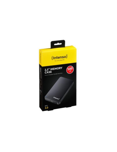 External HDD, INTENSO, 6021513, 5TB, USB 3.0, Colour Black, 6021513