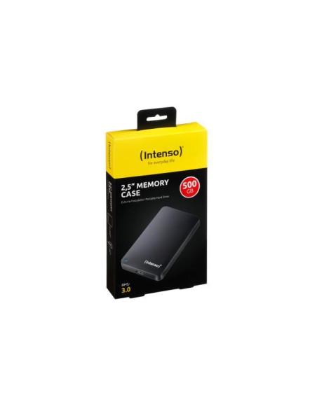 External HDD, INTENSO, 6021513, 5TB, USB 3.0, Colour Black, 6021513