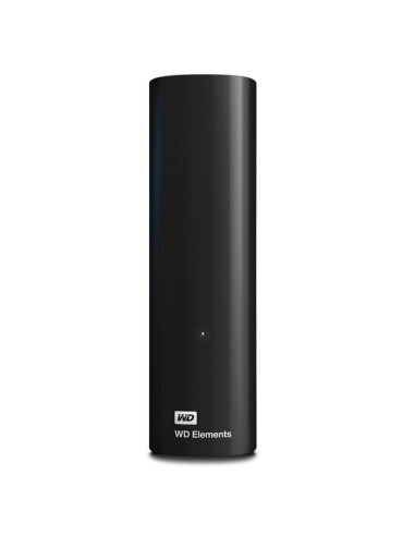External HDD, WESTERN DIGITAL, Elements Desktop, 4TB, USB 3.0, Black, WDBWLG0040HBK-EESN