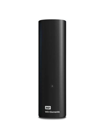 External HDD, WESTERN DIGITAL, Elements Desktop, 4TB, USB 3.0, Black, WDBWLG0040HBK-EESN