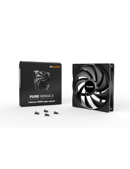 CASE FAN 140MM PURE WINGS 3/PWM HIGH-SPEED BL109 BE QUIET CASE FAN 140MM PURE WINGS 3/PWM HIGH-SPEED BL109 BE QUIET