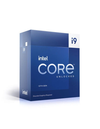 CPU, INTEL, Desktop, Core i9, i9-13900KF, Raptor Lake, 3000 MHz, Cores 24, 32MB, Socket LGA1700, 125 Watts, BOX, BX8071513900KF