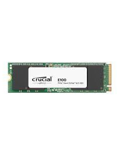 SSD, CRUCIAL, E100, 480GB, M.2, PCIe Gen4, NVMe, 3D NAND, Write speed 2500 MBytes/sec, Read speed 4500 MBytes/sec, CT480E100SSD