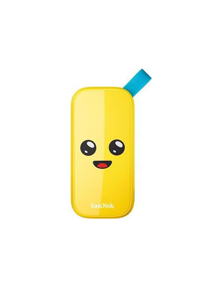 External SSD, SANDISK, 1TB, USB 3.2, Read speed 800 MBytes/sec, SDSSDE30-1T00-G25F