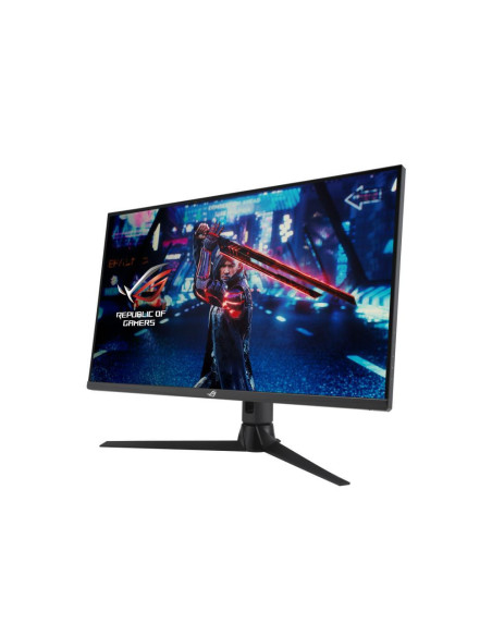 LCD Monitor, ASUS, 32", Gaming/4K, Panel IPS, 3840x2160, 16:9, 160Hz, Matte, 1 ms, Swivel, Height adjustable, Tilt, Colour Blac
