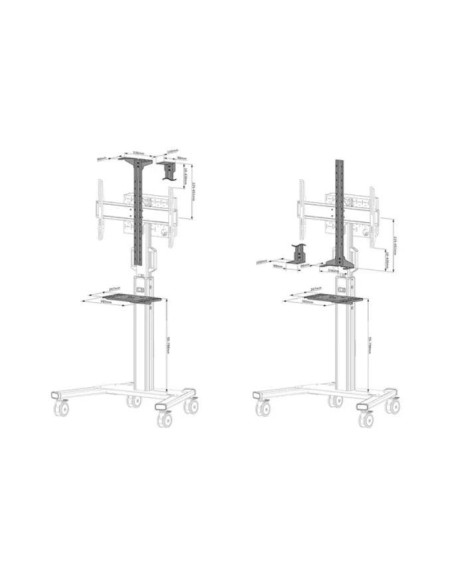 MONITOR ACC VIDEOBAR MULT. KIT/AFLS-825WH1 NEOMOUNTS MONITOR ACC VIDEOBAR MULT. KIT/AFLS-825WH1 NEOMOUNTS