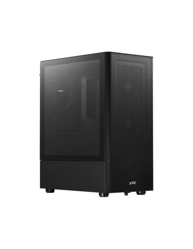 Case, ADATA, VALOR MESH, MidiTower, Case product features Transparent panel, ATX, MicroATX, MiniITX, Colour Black, VALORMESHMT-
