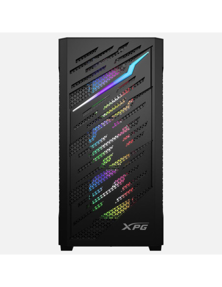 Case, ADATA, STARKER AIR BTF, MidiTower, ATX, EATX, MicroATX, MiniITX, Colour Black, STARKERAIRBTFMTA-BKCWW