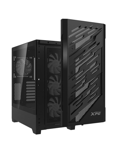 Case, ADATA, STARKER AIR BTF, MidiTower, ATX, EATX, MicroATX, MiniITX, Colour Black, STARKERAIRBTFMTA-BKCWW