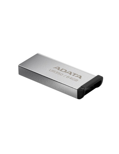 MEMORY DRIVE FLASH USB3.2 64GB/BLACK UR350-64G-RSR/BK ADATA