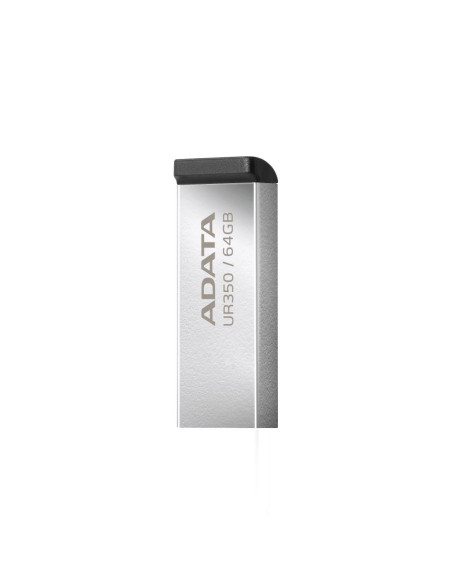 MEMORY DRIVE FLASH USB3.2 64GB/BLACK UR350-64G-RSR/BK ADATA