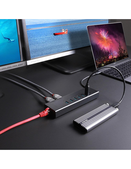 I/O DOCKING STATION USB-C/DST-MINI DUO 43373 LINDY I/O DOCKING STATION USB-C/DST-MINI DUO 43373 LINDY