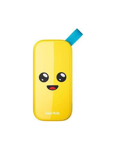 External SSD, SANDISK, 2TB, USB 3.2, Read speed 800 MBytes/sec, SDSSDE30-2T00-G25F